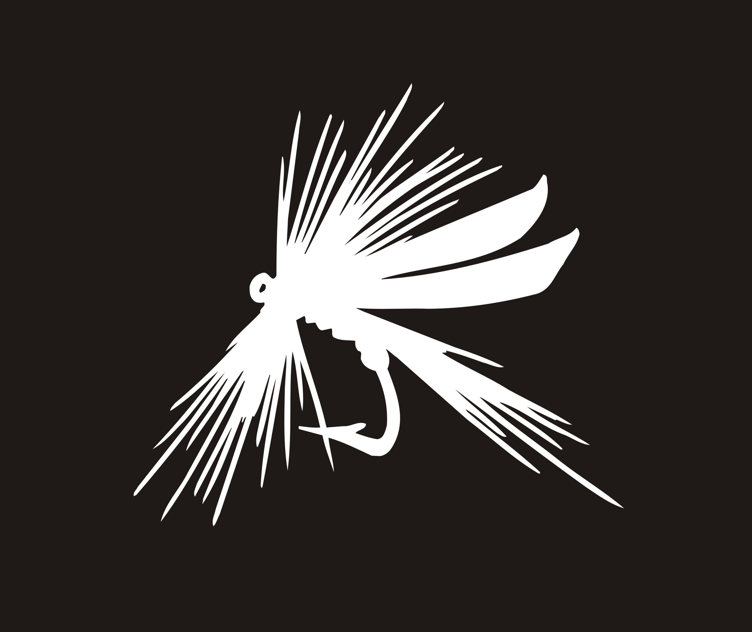 Fly Vinyl Decal, Fly Fishing Decal, Fly Fishing Vinyl Sticker, Fly Fishing  Sticker, Fly Fishing Window Decal, Fly Fishing, Fly Decal, Fly 