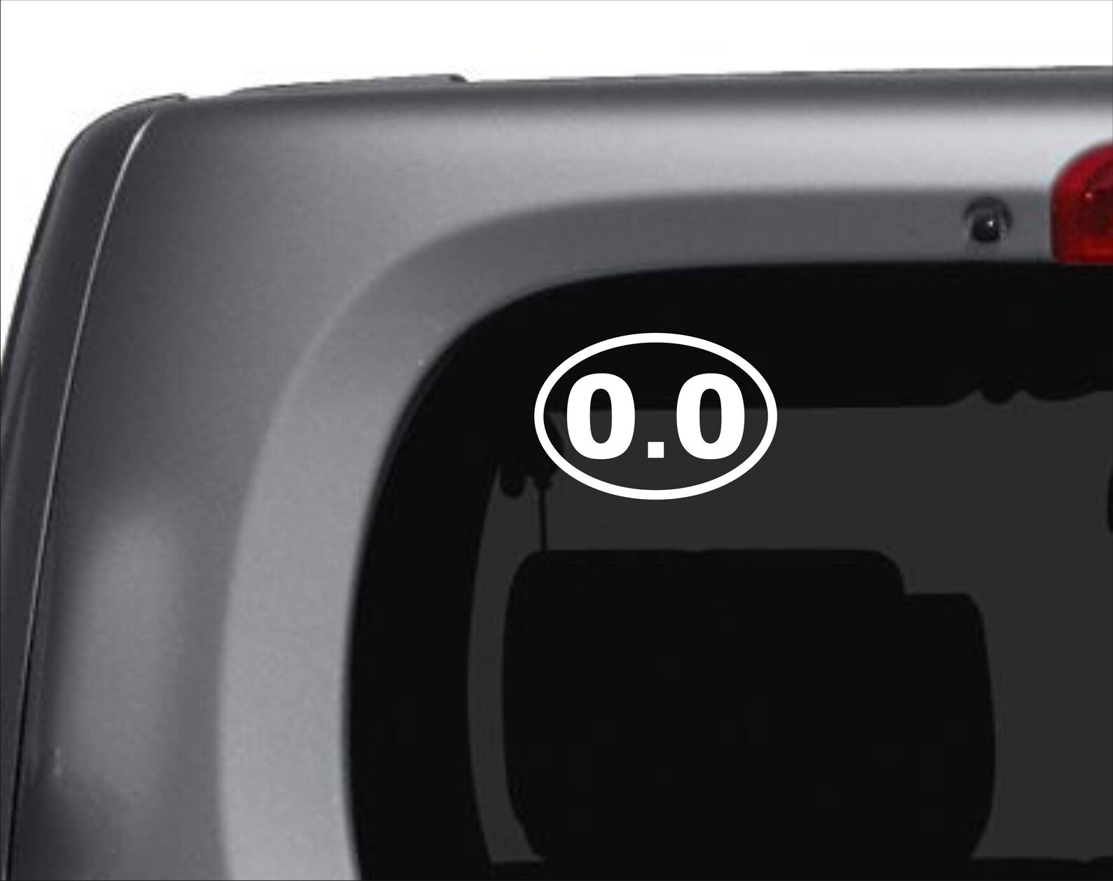 0.0 Miles Decal, Mileage Decal, Runner's Decal, 0.0 Miles Sticker, 0.0 ...