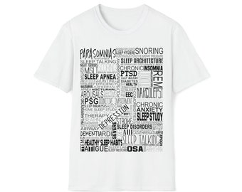 Sleep Tech, Sleep Lab, RPSGT T-shirt softstyle unisexe
