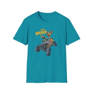 I got ducked Unisex Softstyle T-Shirt, duck duck t-shirt, ducking shirt, I got ducked shirt,
