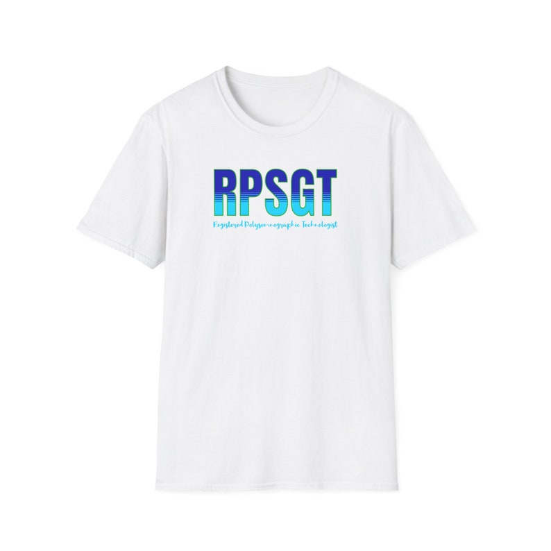 RPSGT Sleep Tech Unisex T-shirt, RPSGT Under Scrub Shirt, Sleep ...