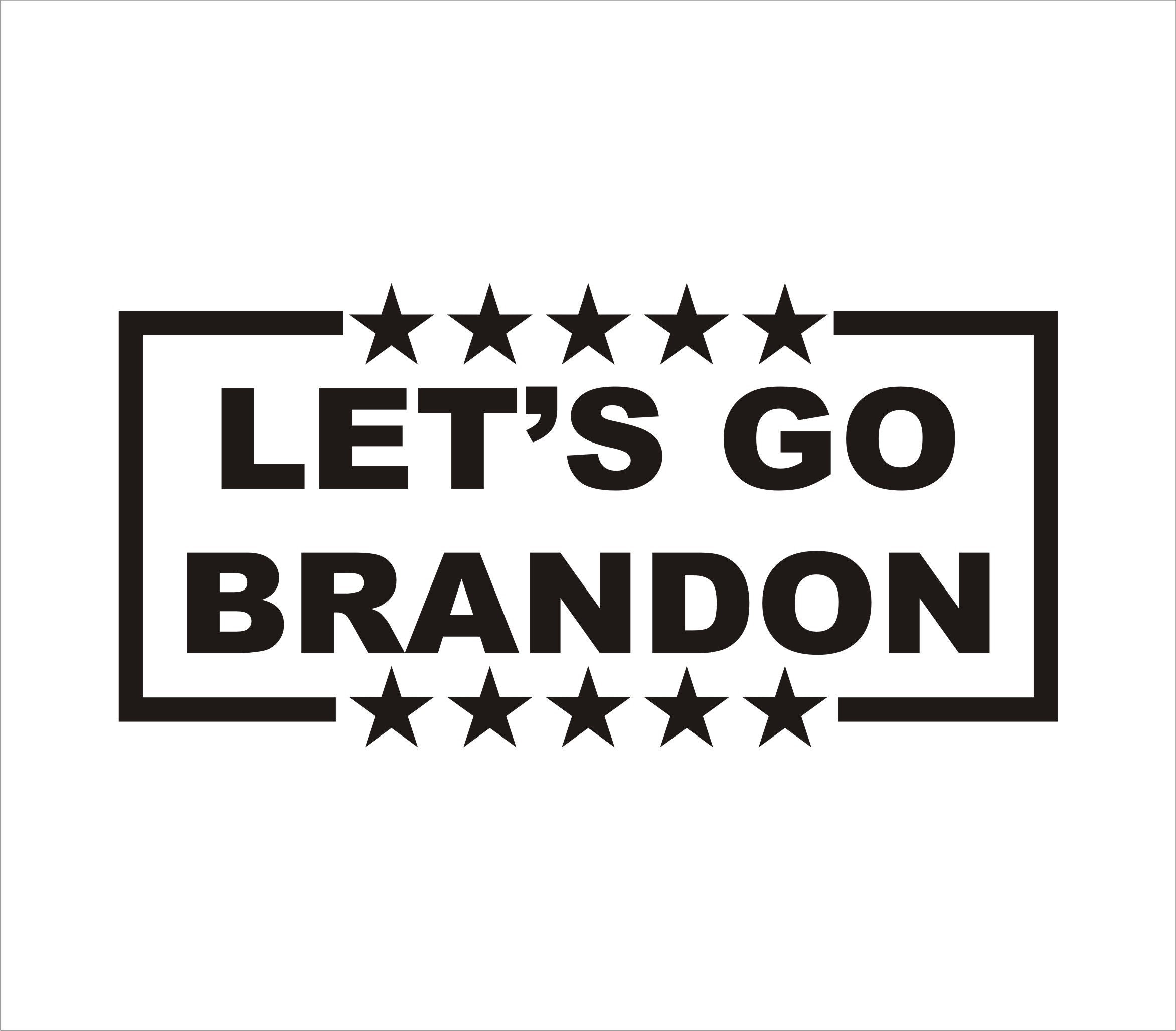 Lets Go Brandon Vinyl Decal, Lets Go Brandon Sticker, Lets Go Brandon Car  Sticker, Lets Go Brandon -  Denmark