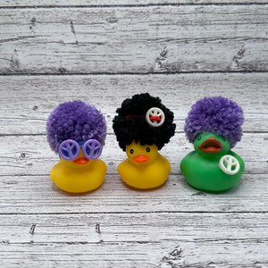 3 Peace Ducks, ducks, rubber ducks, get ducked, got ducked, duck it, duck on