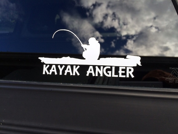 Vinyl Kayak Angler Decal, Kayak Angler Sticker, Kayak Fisherman, Kayak  Fishing Decal, Kayak Decak, Kayak Sticker -  Canada