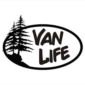 Van Life Vinyl Decal Van Life Van Life Sticker Van Life - Etsy
