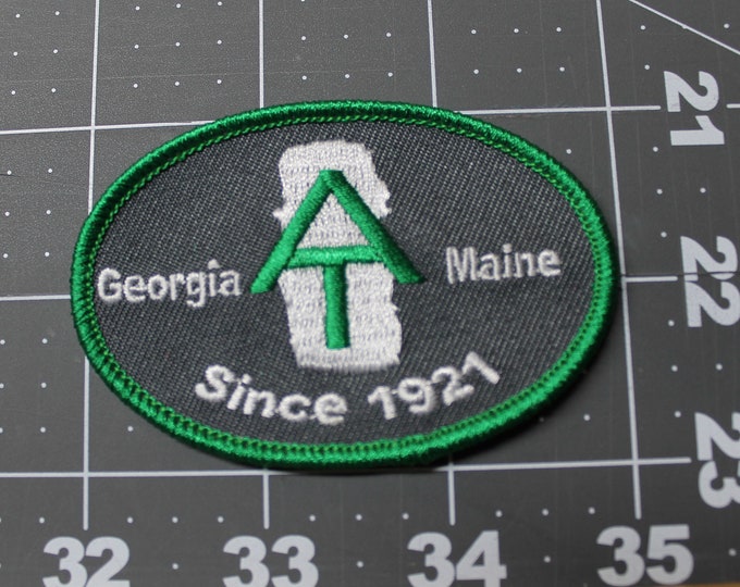 Appalachian Trail embroidered patch, Appalachian Trail patch, Embroidered Appalachian trail patch, hiker patch, hiking patch, AT thru hiker