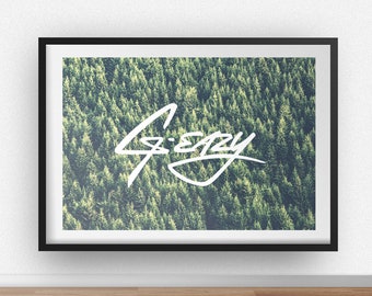 G- Eazy Art Print Poster