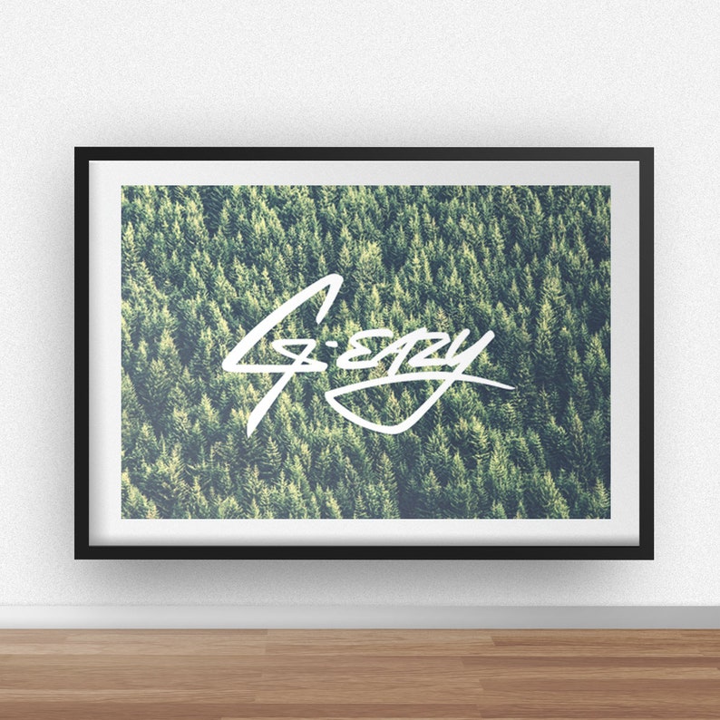 G Eazy Art Print Poster image 1