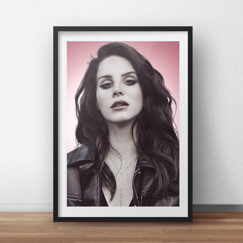 Lana Del Rey Art Print image 1