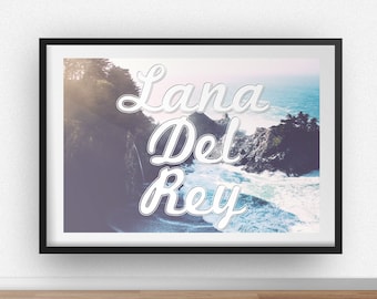 Lana Del Rey Art Print Poster