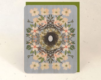 Nest Sustainable Wood Greeting Card