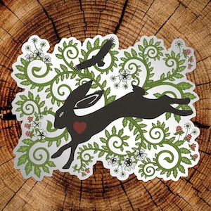 Hawk & Haas Matte Spiegel PVC-Vrije Sticker