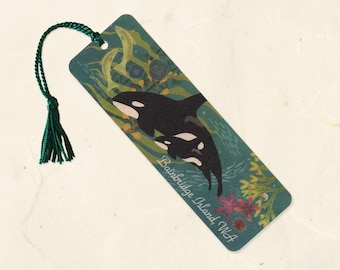 Bainbridge Island Sustainable Wood Bookmark with Tassel