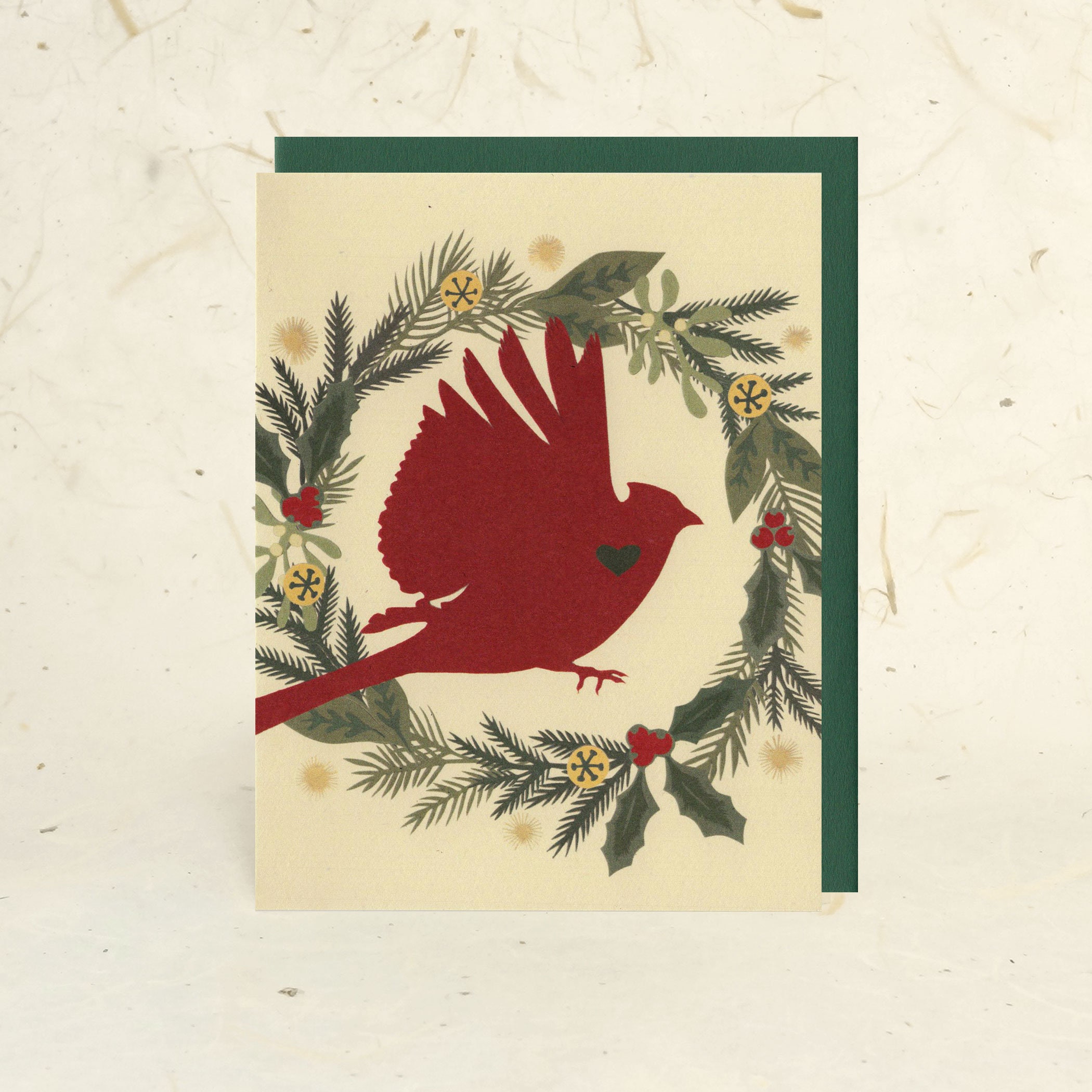 Cardinal Holiday Boxed Set of 10 Recycled Cards - Etsy