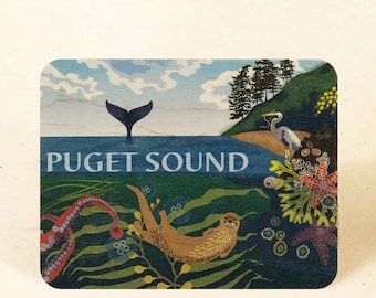 Puget Sound Sustainable Wood Postcard