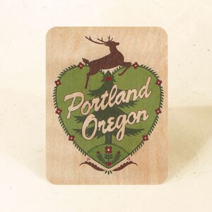 Cartão Postal Madeira Sustentável Portland Stag
