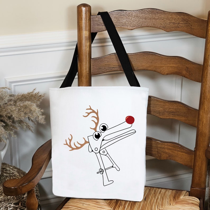 Speculum Reindeer Nurse Tote Bag Christmas Speculum Nurse Etsy