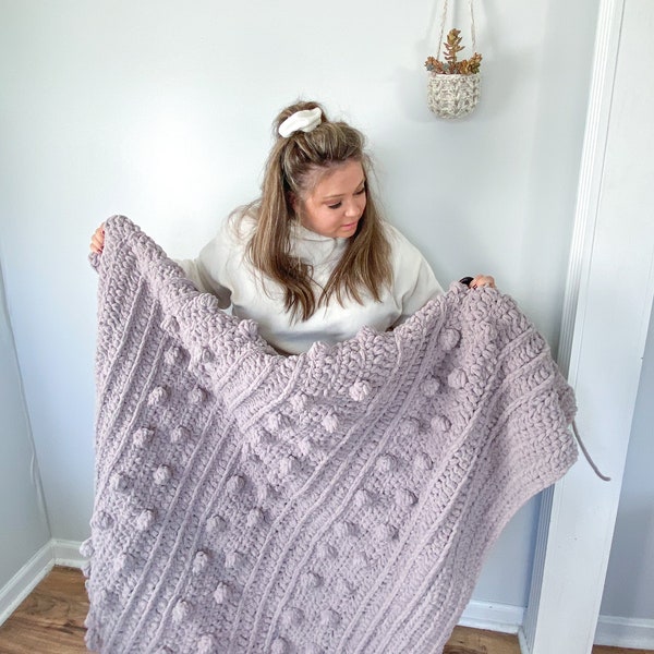 Comfy & Cuddle Throw Pattern