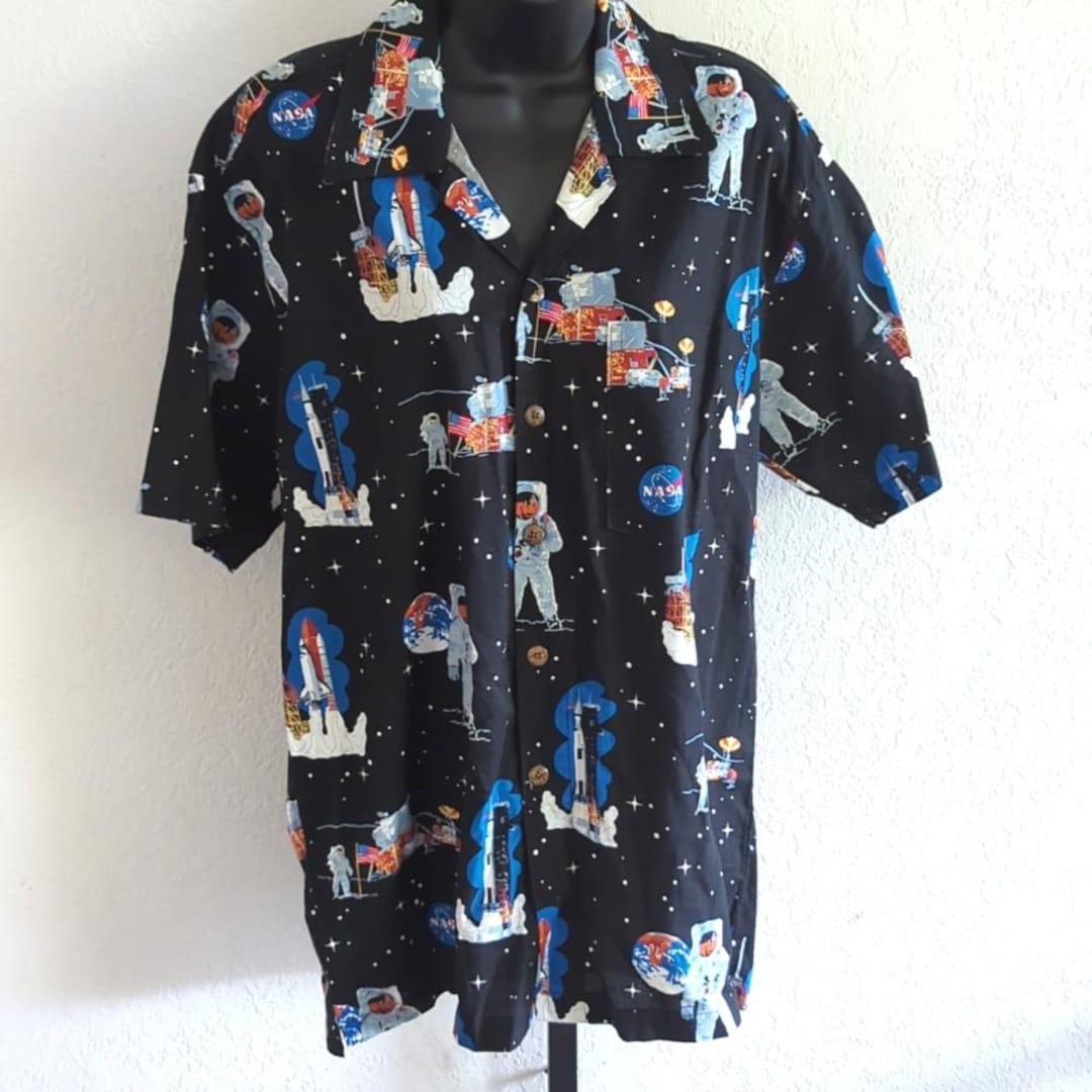 Interesting Info About Nasa Button Down Shirt