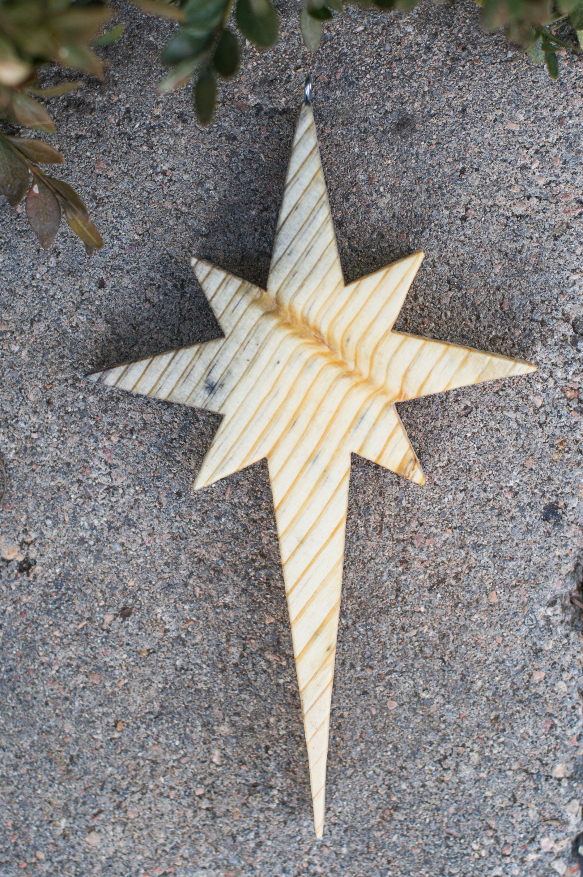 Wooden Bethlehem Star Christmas Ornament | Etsy