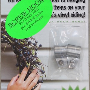 No Hole Hook for Vinyl Siding, Vinyl Siding Hooks
