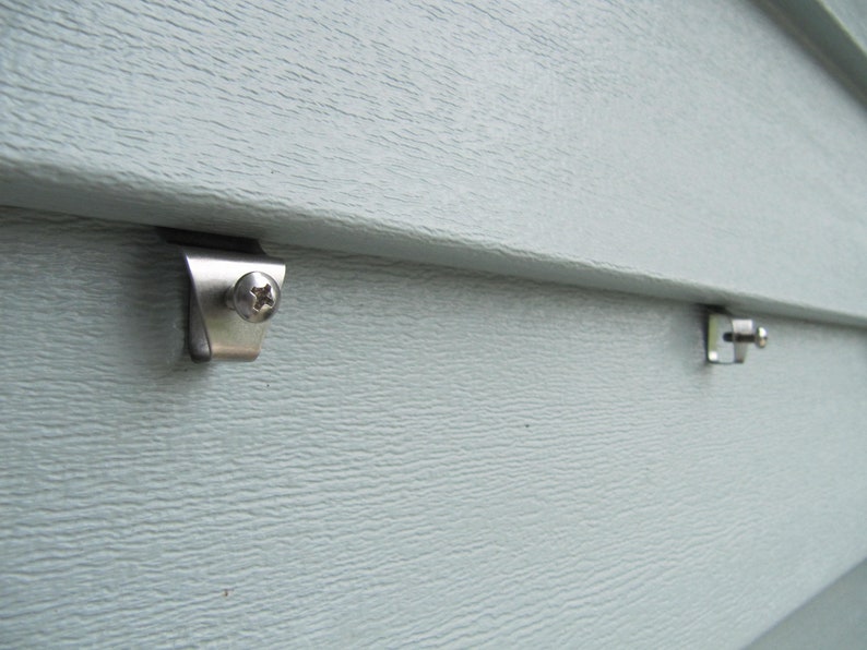 No Hole Hook for Vinyl Siding Vinyl Siding Hooks Etsy