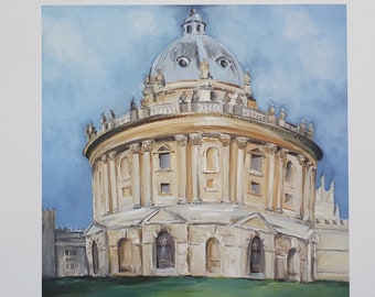 Radcliffe Camera giclee print //fine art print//high quality reproduction//Oxford Dreaming Spires