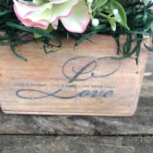 Rustic Farmhouse Floral Wedding or Special Occasion Arrangement in ...