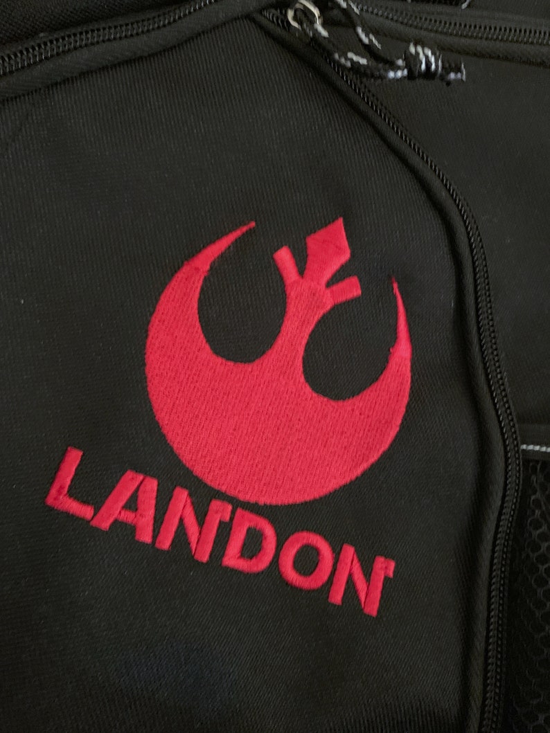 Disney Backpack Star Wars Backpack Embroidered Star Wars Sling Backpack Embroidered Backpack - NEW DESIGNS!