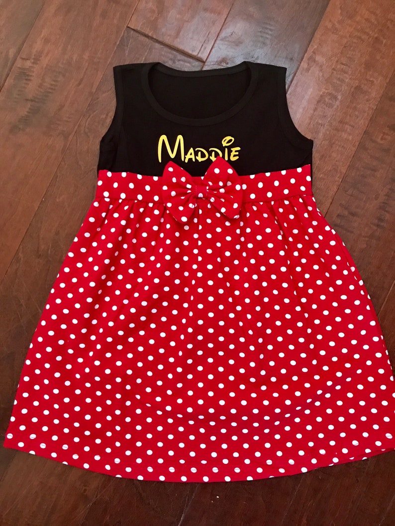 minnie mouse dress etsy