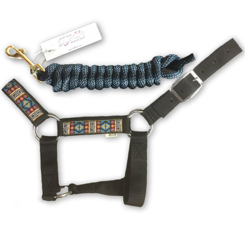 Miniature Horse Halter /& Lead Rope bundle Choose color