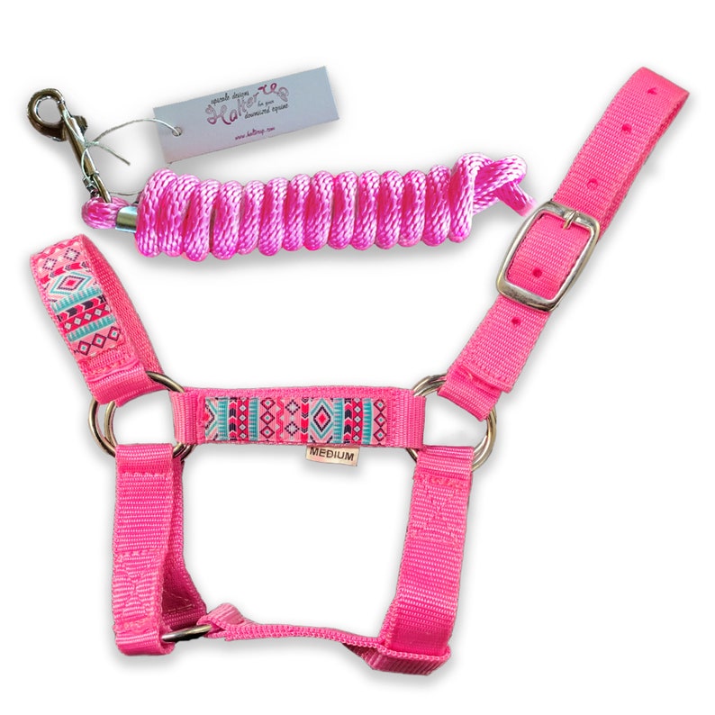Miniature Donkey Halter & Lead Rope Bundle choose Color Etsy