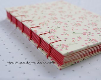 A5 Notebook / coptic bookbinding / Diary