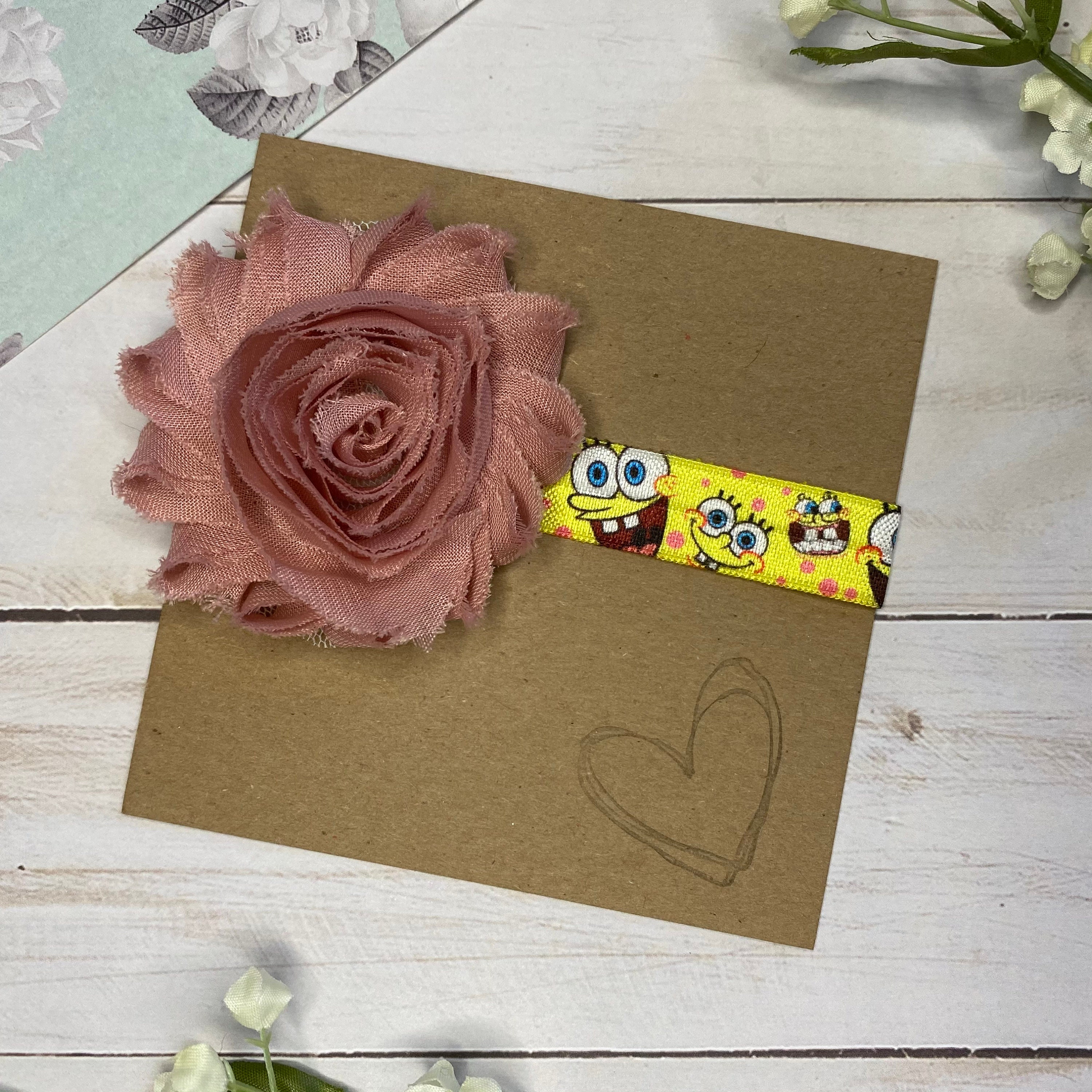 Spongebob Headband Baby Headband Etsy