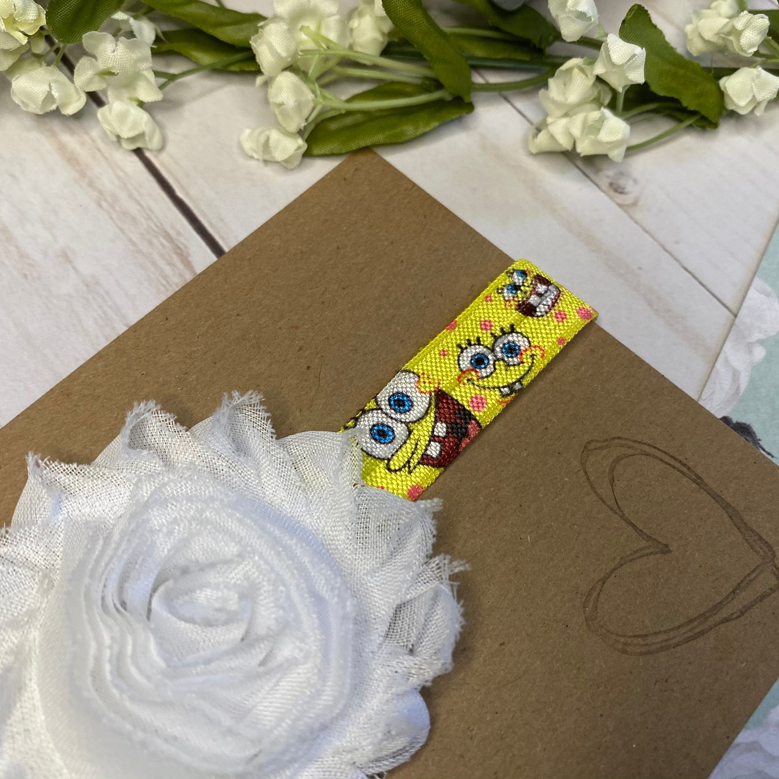 Spongebob Headband Baby Headband Etsy