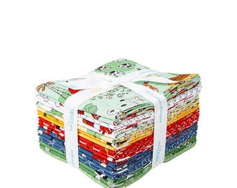 Farm Livin Fat Quarter Bundle Fabric by Diane Labombarbe for Riley Blake Fabrics (18 pcs)