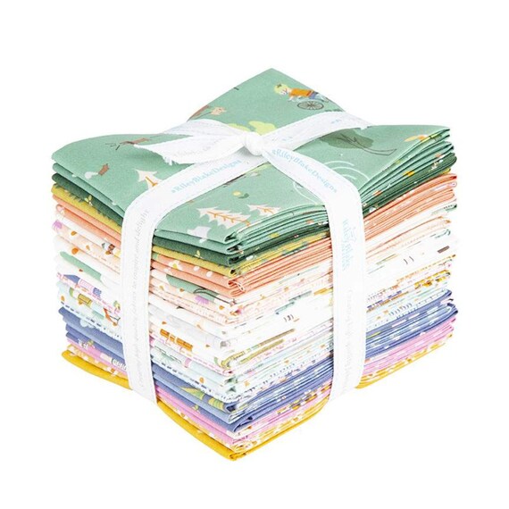 Riley Blake Designs - My Mind's Eye - Willow - 24 FQ Fat Quarters