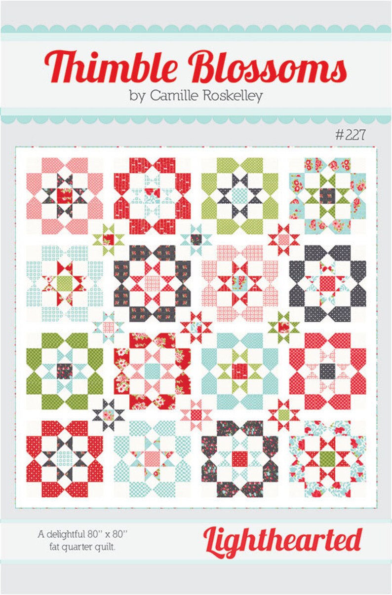 Thimble Blossoms Lighthearted Quilt PATTERN Etsy