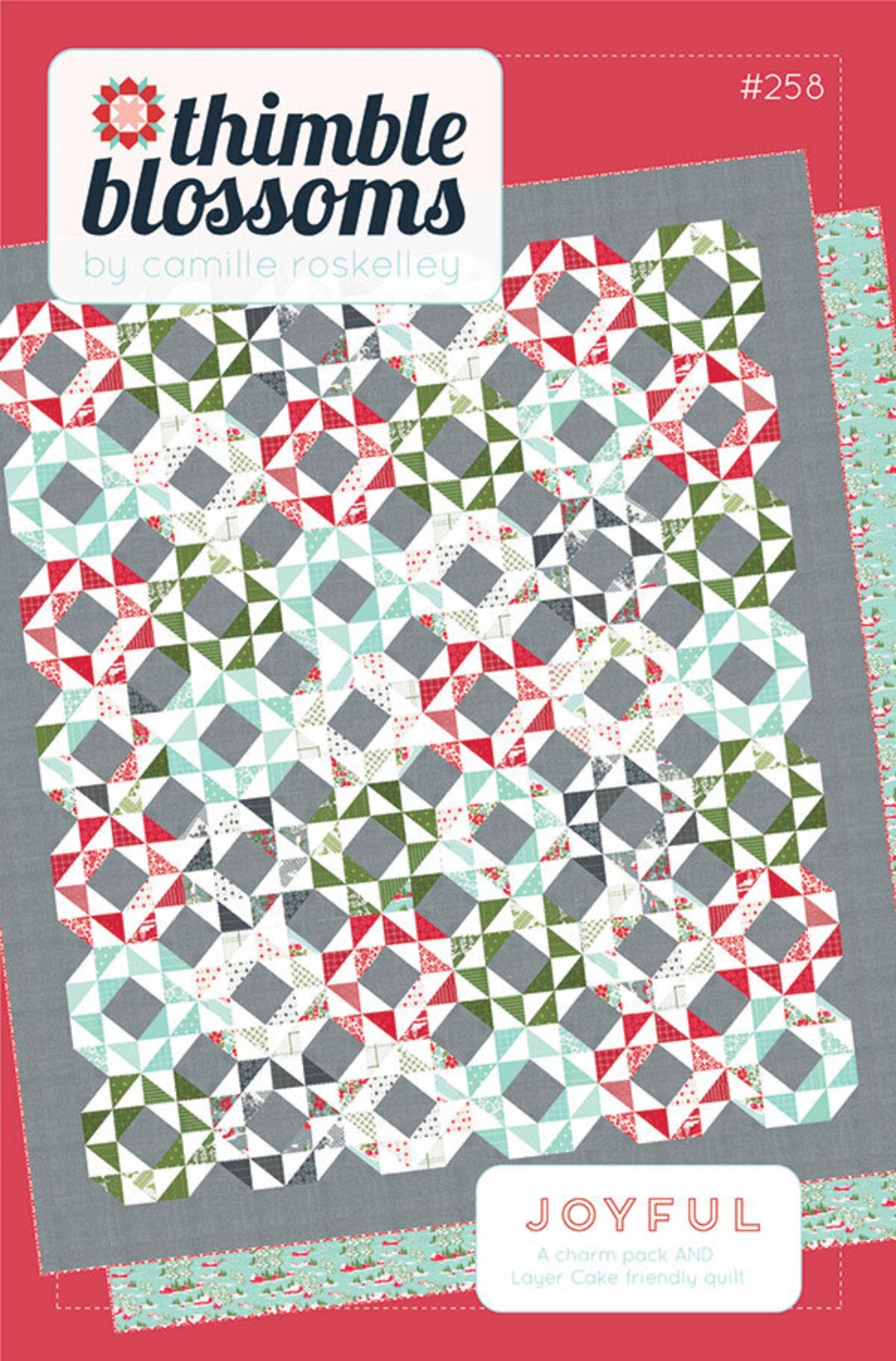 Thimble Blossoms Joyful Quilt PATTERN - Etsy