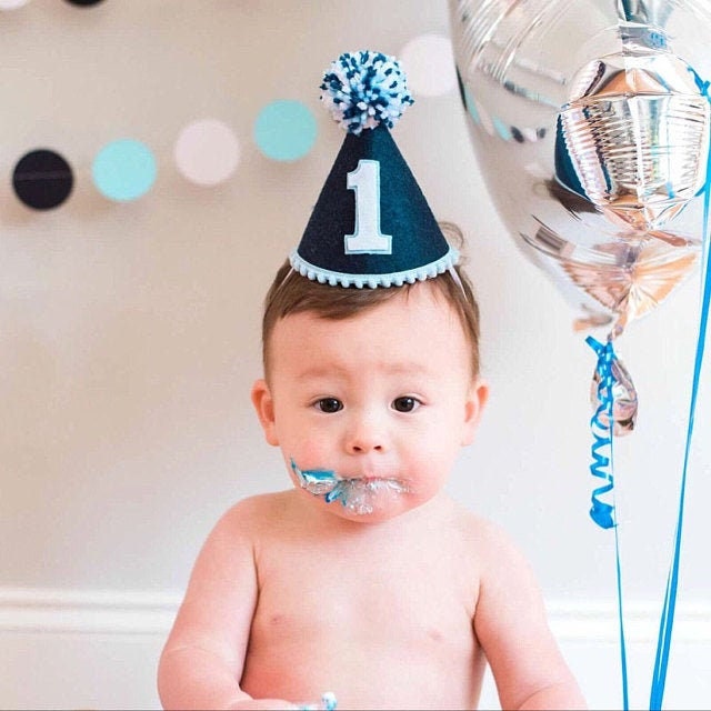 Chapeau de 1er anniversaire de garçon Chapeau de 1er anniversaire bleu  marine Chapeau de fête bleu de premier anniversaire de garçons Fête  nautique -  Canada