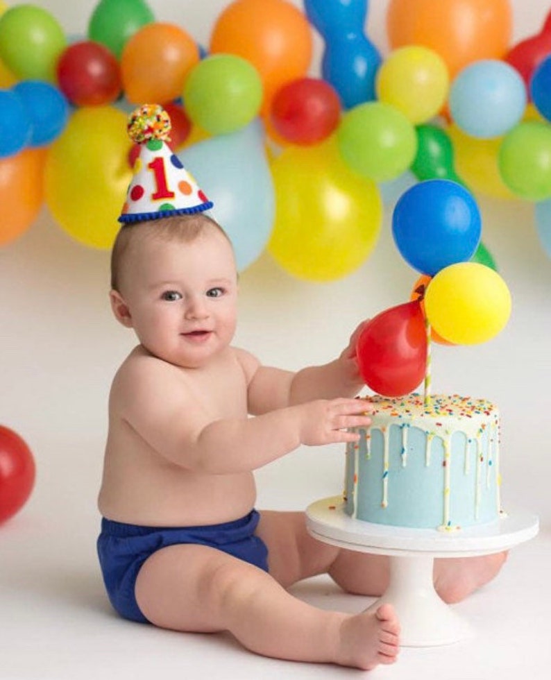 Boy 1st Birthday Hat Boys First Birthday Hat Primary Etsy