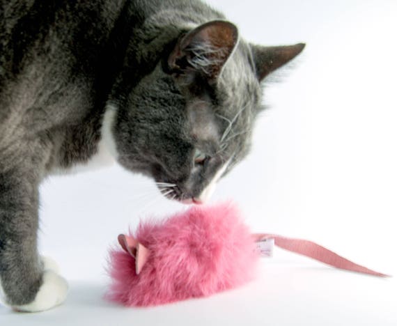 rabbit fur mice cat toys