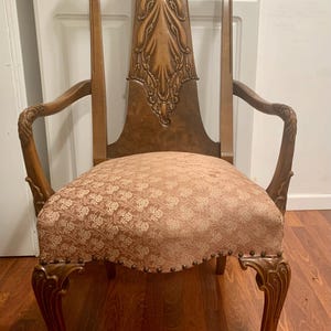French Antique Dining Room Chairs Carved Rare