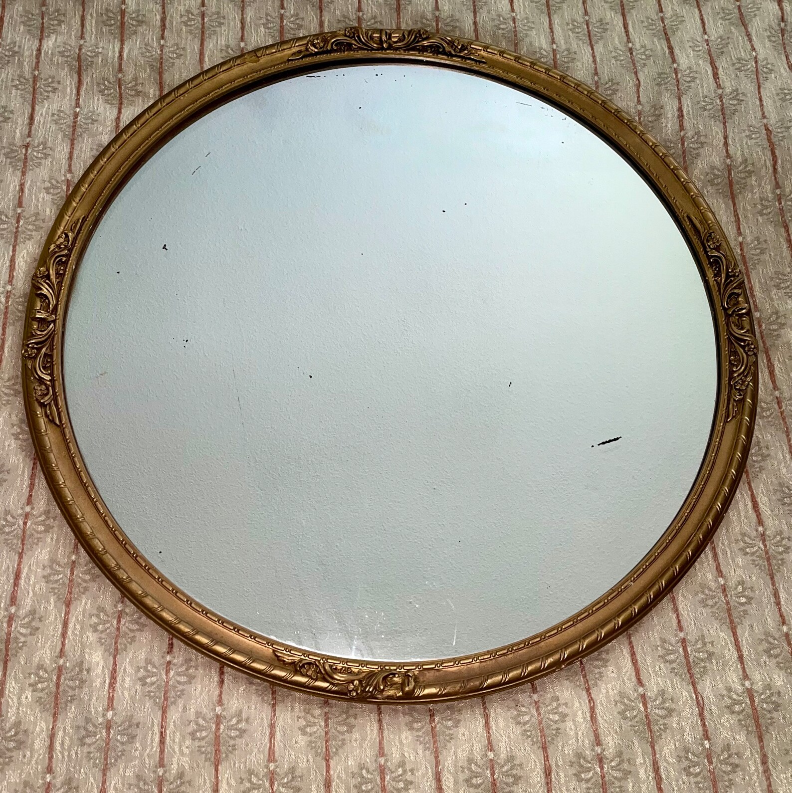 Wall Mirror Round Decorative Vintage 33 - Etsy