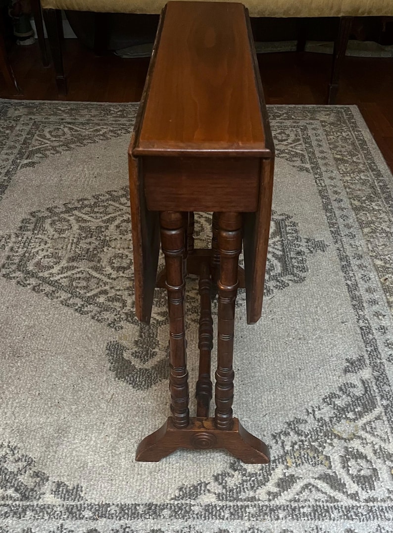 Antique English Gateleg Table Drop Side Southerlsnd - Etsy