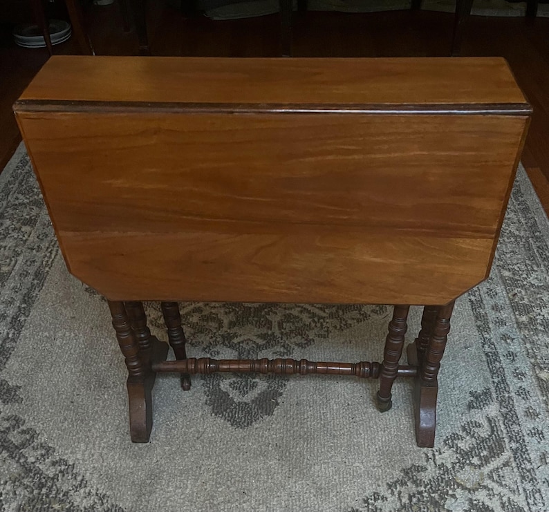Antique English Gateleg Table Drop Side Southerlsnd - Etsy