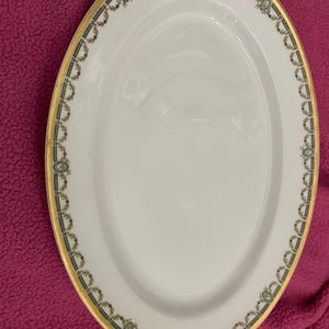 Haviland & Co Limoges Bone China Platter (Olive Branch)