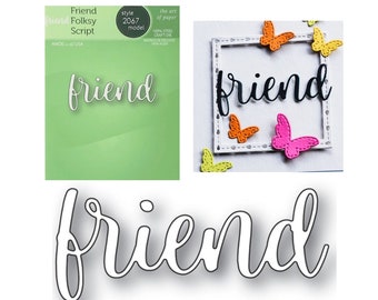 Word Dies Etsy