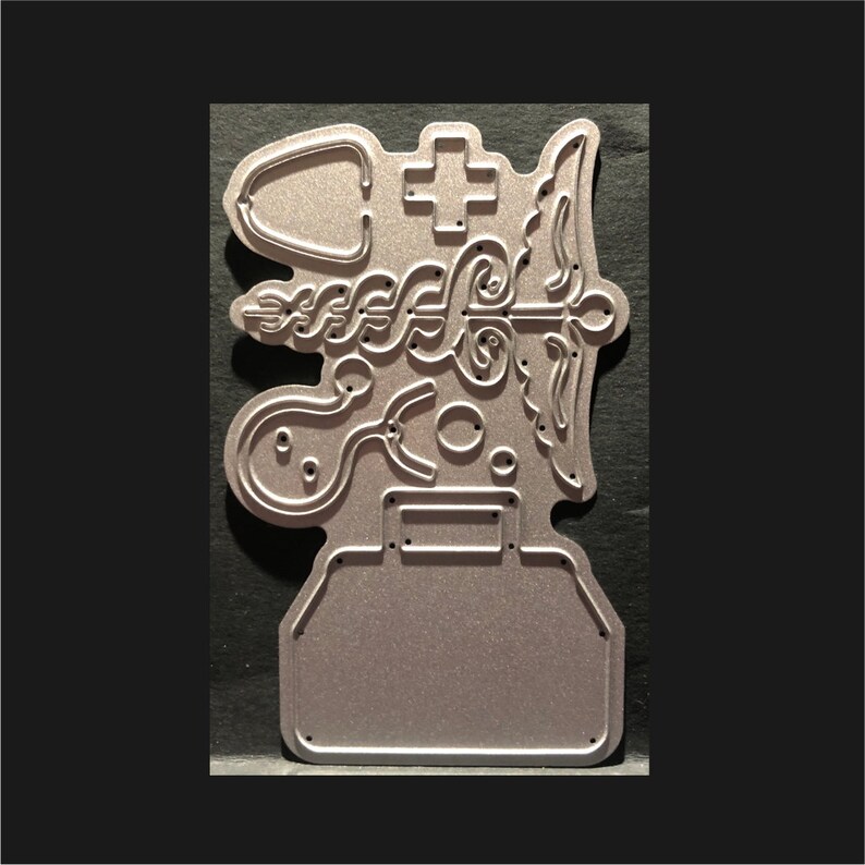 Medical Bag craft die cut Cottage Cutz metal cutting dies ...