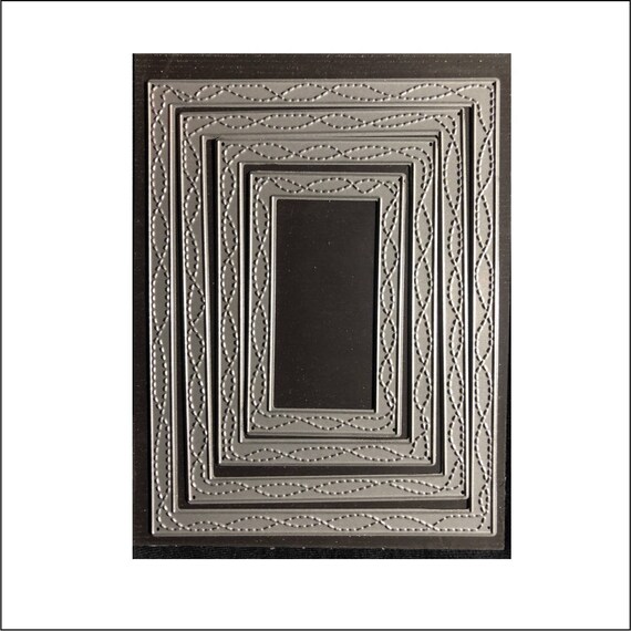 Boîte de mémoire meurt enveloppé point cadres coupe die en métal die coupe 30117 Rectangle 4 pc forme utilisation dans la Cuttlebug, Big Shot et autre universel 5d7263 Boîte de mémoire meurt enveloppé point cadres coupe die en métal die coupe 30117 Rectangle 4 pc forme utilisation dans la Cuttlebug, Big Shot et autre universel 5d7263